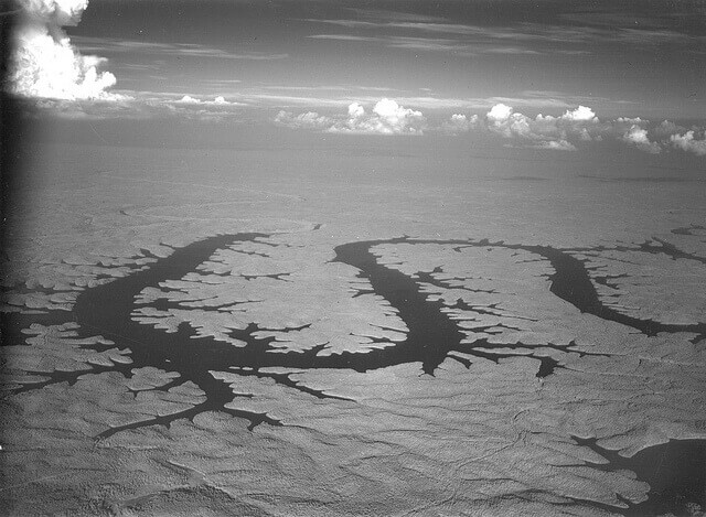 Aerial View of The Lake of the Ozarks (1945)